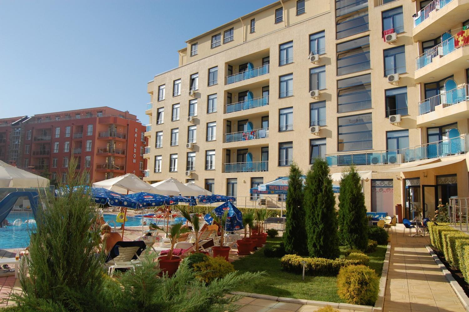 Rainbow 1 Holiday Complex Slăntjev Brjag Exteriör bild